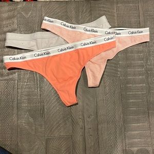 Calvin Klein thong panties